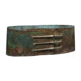 Mittelitalischer Bronzeg&uuml;rtel mit drei G&uuml;rtelhaken, 3. Jhdt. v. Chr.