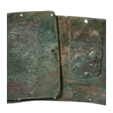Mittelitalischer Bronzeg&uuml;rtel mit zwei G&uuml;rtelhaken, 3. Jhdt. v. Chr.