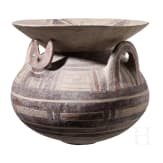 Daunische Olla mit geometrischer Bemalung, 5. Jhdt. v. Chr.