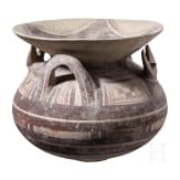 Daunische Olla mit geometrischer Bemalung, 5. Jhdt. v. Chr.