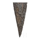 Messer mit "karpfenf&ouml;rmiger" Klinge, sp&auml;tr&ouml;misch, 4. - fr&uuml;hes 5. Jhdt. n. Chr.