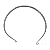 Sp&auml;tbronzezeitlicher Halsreif, S&uuml;dosteuropa, 13. - 12. Jhdt. v. Chr.