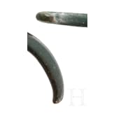 Halsring und Kette aus Spiralrollen mit Radanh&auml;nger, Urnenfelderzeit, 12. - 11. Jhdt. v. Chr.