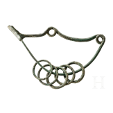 Hallstattzeitliche Schlangenfibel, 7. - 6. Jhdt. v. Chr.