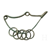Hallstattzeitliche Schlangenfibel, 7. - 6. Jhdt. v. Chr.