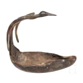 Eiserne &Ouml;llampe mit Vogeldarstellung, ostkeltisch, 2. - 1. Jhdt. v. Chr.