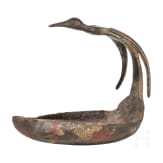 Eiserne &Ouml;llampe mit Vogeldarstellung, ostkeltisch, 2. - 1. Jhdt. v. Chr.