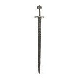 Wikingerschwert mit Tauschierung im Ringerike-Stil, ausgehendes 10. - fr&uuml;hes 11. Jhdt.