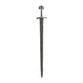 Wikingerschwert mit Tauschierung im Ringerike-Stil, ausgehendes 10. - fr&uuml;hes 11. Jhdt.
