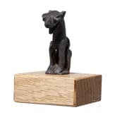 Hochmittelalterliche Bronzefigur eines Fabelwesens, 12. - 13. Jhdt.