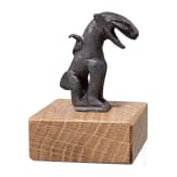 Hochmittelalterliche Bronzefigur eines Fabelwesens, 12. - 13. Jhdt.