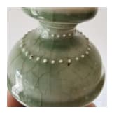 Bedeutendes und seltenes kleines Seladon-K&auml;nnchen, China, Ming-Dynastie, wohl Yongle-Periode, 14./15. Jhdt.