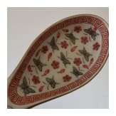 Seltener famille-rose-L&ouml;ffel mit Guangxu-Marke und aus der Zeit, China, 19./20. Jhdt.