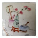 Famille-Rose-Ingwertopf, China, wohl Yongzheng-Periode, 18. Jhdt.