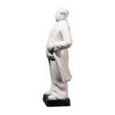 Gro&szlig;e Porzellanfigur von Mao Tse-Tung (Zedong), 1970er Jahre