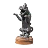 Bronze-Drache, China, 19./20. Jhdt.