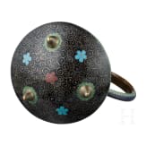 Emaillierte Teekanne, Japan, 20. Jhdt.