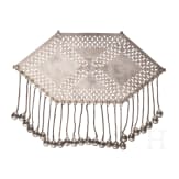 Gro&szlig;es silbernes Pektoral-Ornament, Teke, Turkmenistan, um 1900
