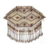 Gro&szlig;es silbernes Pektoral-Ornament, Teke, Turkmenistan, um 1900