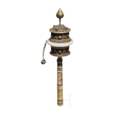 Gebetsm&uuml;hle, Tibet, um 1900