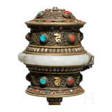 Gebetsm&uuml;hle, Tibet, um 1900