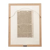 Drei gerahmte Seiten aus der Cosmographia Sebastian M&uuml;nsters (1488 - 1552), deutsch/Schweiz, 16. Jhdt.