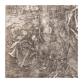 Albrecht D&uuml;rer (1471 - 1528), "Christus am &Ouml;lberg", Holzschnitt, 16./17. Jhdt.
