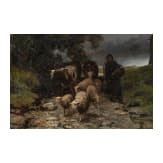 Bayerische Moorlandschaft, deutsch, 19. Jhdt.