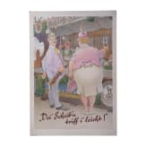 Drei Entw&uuml;rfe f&uuml;r Postkarten, M&uuml;nchen, 1950er Jahre