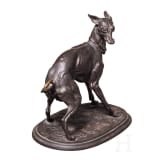 Figur eines Windhundes, 19. Jhdt., nach Pierre Jules M&egrave;ne (1810 - 1879)