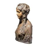 Terrakottab&uuml;ste einer jungen Frau, Friedrich Goldscheider, Reproduction Reserv&eacute;e, &Ouml;sterreich, um 1900