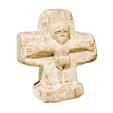 Steinernes Wegkreuz, wohl deutsch, datiert 1708