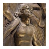Relieftafel mit Auferstehung Christi, deutsch/fl&auml;misch, 1. H&auml;lfte 18. Jhdt.