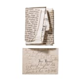 Bedeutendes silbernes Breverl mit dem Wappen des Abtes von Stift Tepl, Tschechien, Mitte 18. Jhdt.
