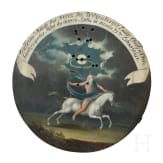 Sch&uuml;tzenscheibe mit Kronos, Pre&szlig;burg (Bratislava), datiert 1827