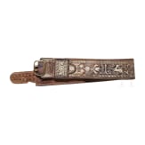 Lederranzen (Trachteng&uuml;rtel), deutsch/&Ouml;sterreich, datiert 1847