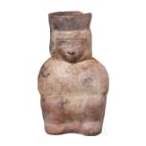 Figurengef&auml;&szlig;, peruanische Nordk&uuml;ste, wohl Moche-Kultur, 4. - 8. Jhdt.