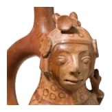 Zwei Figurengef&auml;&szlig;e, peruanische Nordk&uuml;ste, wohl Moche-Kultur, 4. - 8. Jhdt.