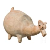 Tonfigur, Peru, Chancay-Kultur, 13. - 15. Jhdt.