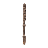 Fig&uuml;rlicher Ritualstab, Peru, Chancay-Kultur, 13. - 15. Jhdt.