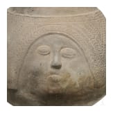 Gro&szlig;e Tonflasche, Peru, Chimu-Kultur, 11. - 15. Jhdt.