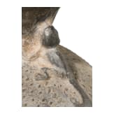 Ausgefallene Tonflasche, Peru, Chimu-Kultur, 11. - 15. Jhdt.