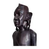 &Uuml;berlebensgro&szlig;e Skulptur eines Mannes, Kenia, 20. Jhdt.