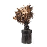 Reliquiarfigur und Reliquiar, Fang Ngumba, Kamerun