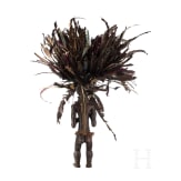 Reliquiarfigur und Reliquiar, Fang Ngumba, Kamerun