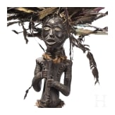 Reliquiarfigur und Reliquiar, Fang Ngumba, Kamerun