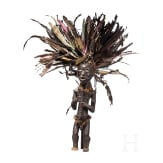 Reliquiarfigur und Reliquiar, Fang Ngumba, Kamerun