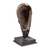 Reliquiarsdeckel mit Aufsatz sowie Maske, Fang Ngumba/Senufo, Gabon/Kamerun/Mali