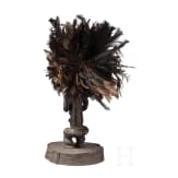 Reliquiarsdeckel mit Aufsatz sowie Maske, Fang Ngumba/Senufo, Gabon/Kamerun/Mali