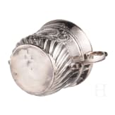 Silberner Porringer (Napf), London, Richard Bayley oder Edward Barnett, 1722